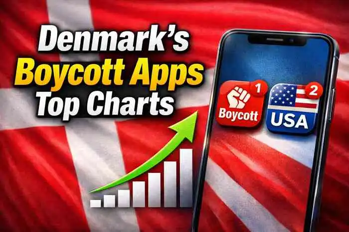 Apps for Boycotting U.S. Goods Top Denmark's App Stores